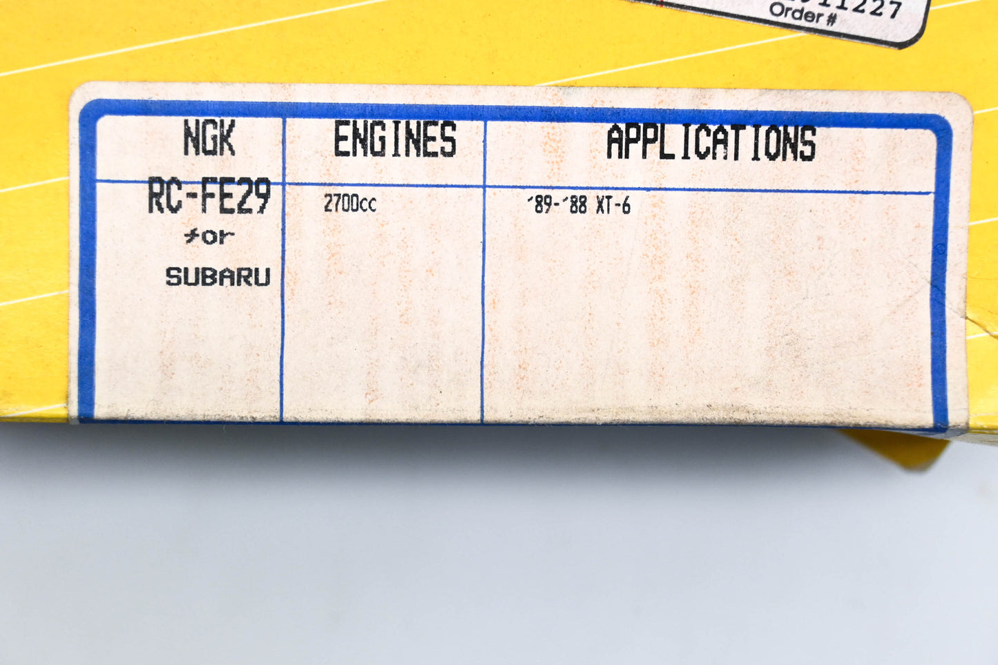 NGK RC-FE29 Subaru Spark Plug Cable Kit NOS