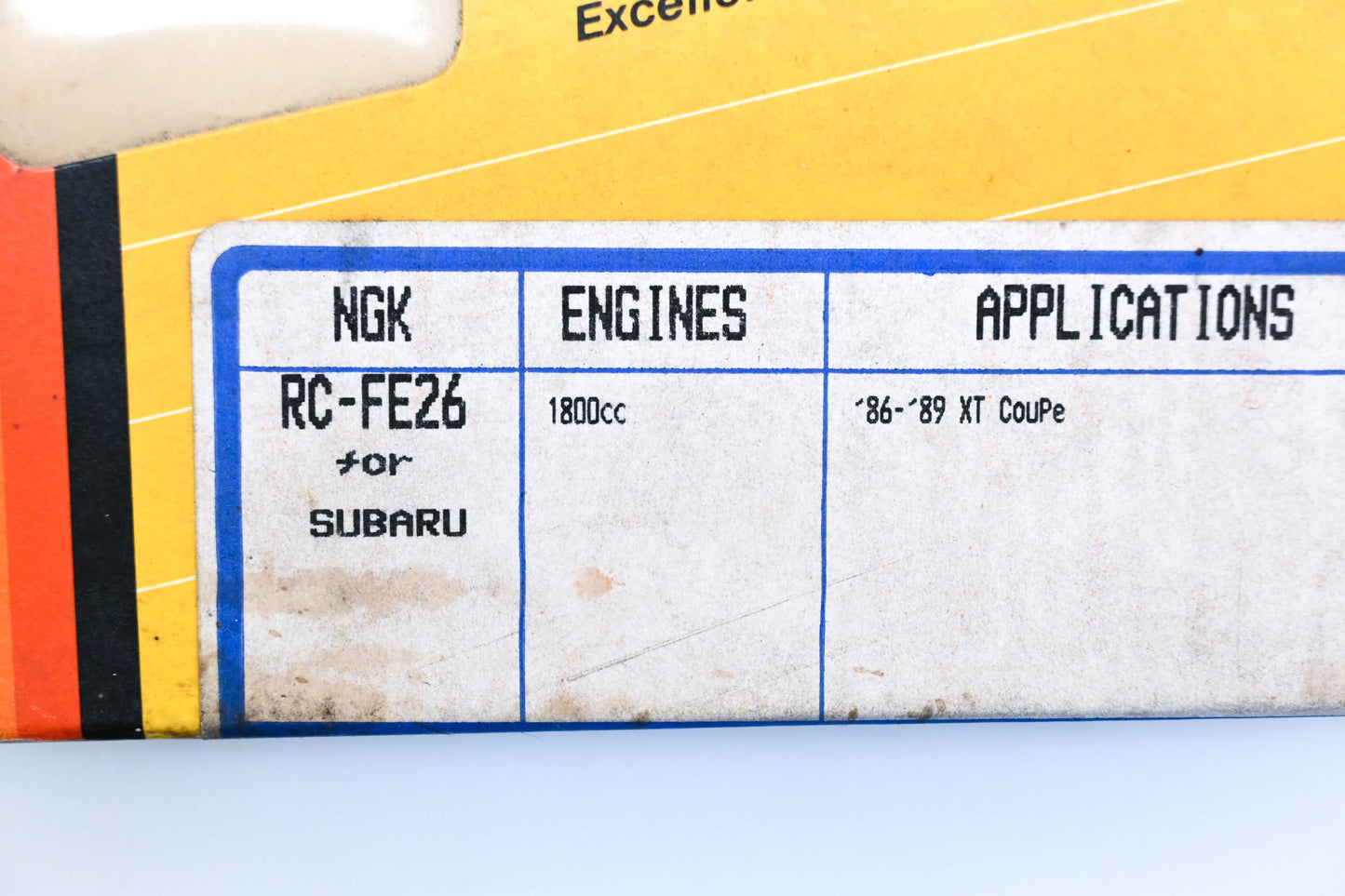 NGK RC-FE26 Subaru Spark Plug Cable Kit NOS