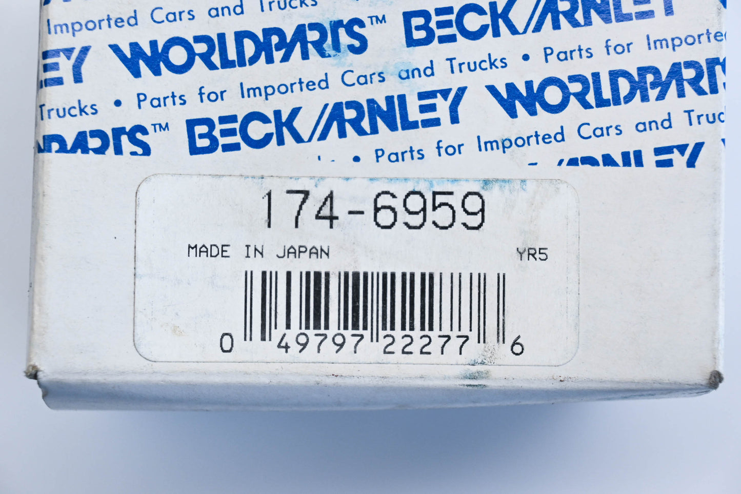 Beck Arnley 174-6959 Distributor Cap Kit NOS