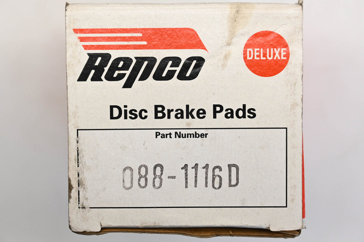 Repco 088-1116D Deluxe Disc Brake Pad Kit NOS