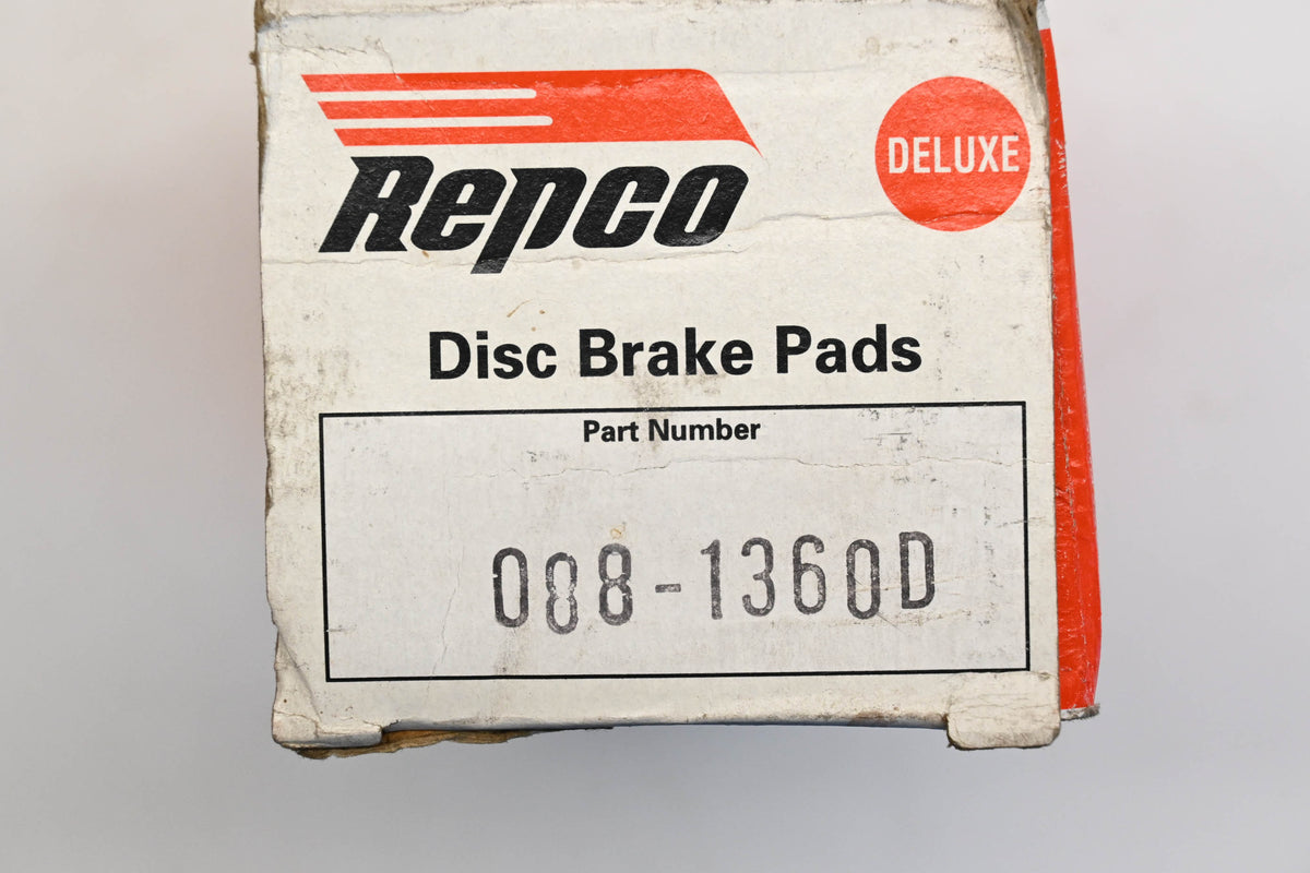 Repco 088-1360D Deluxe Disc Brake Pad Kit NOS