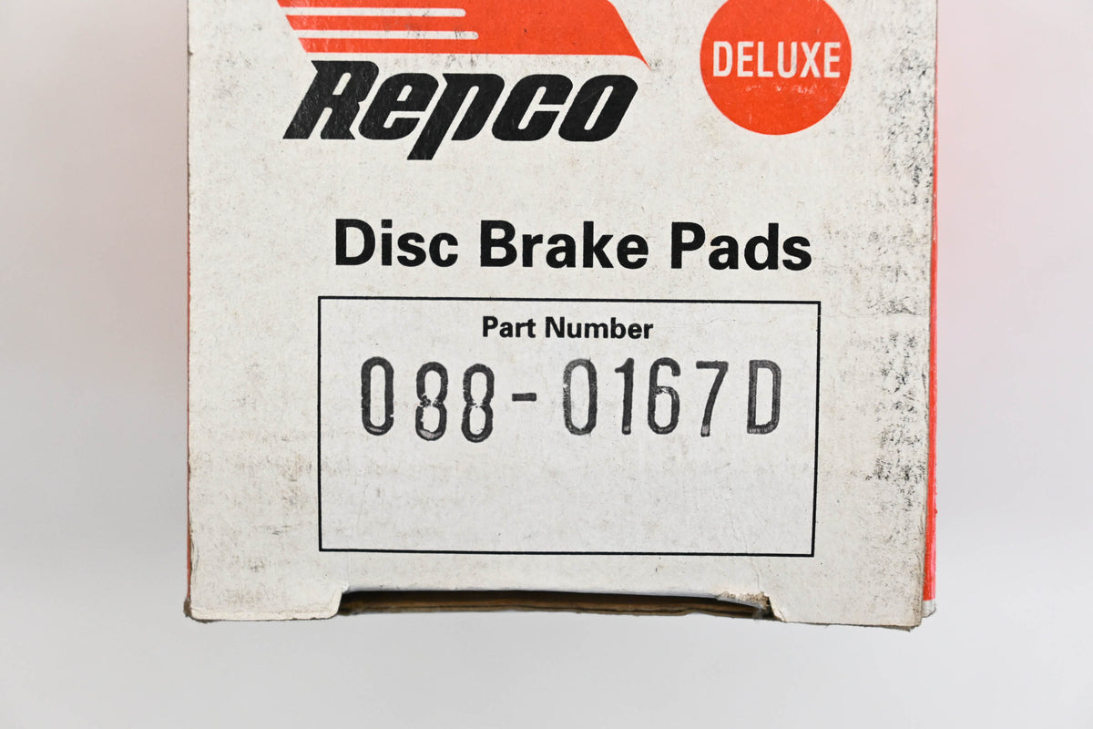 Repco 088-0167D Deluxe Disc Brake Pad Kit NOS