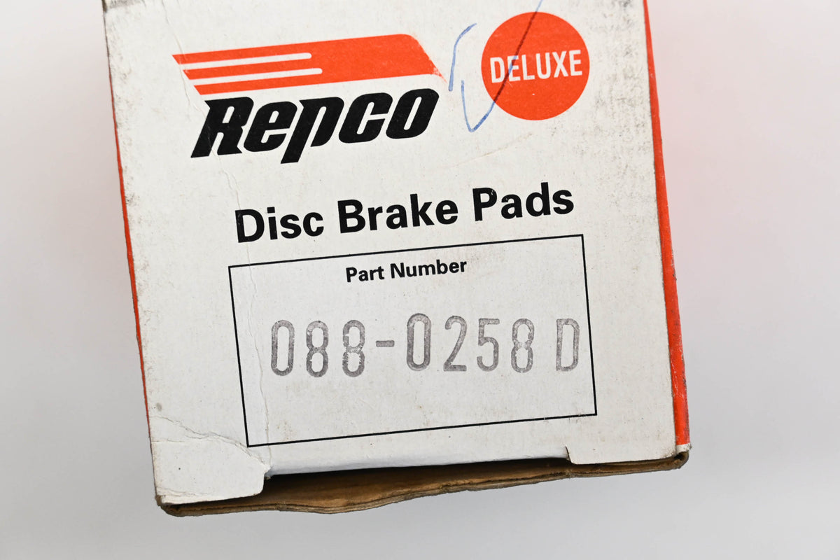 Repco 088-0258D Deluxe Disc Brake Pad Kit NOS
