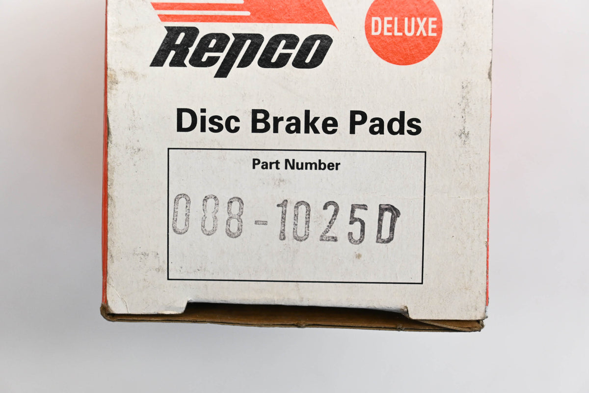 Repco 088-1025D Deluxe Disc Brake Pad Kit NOS