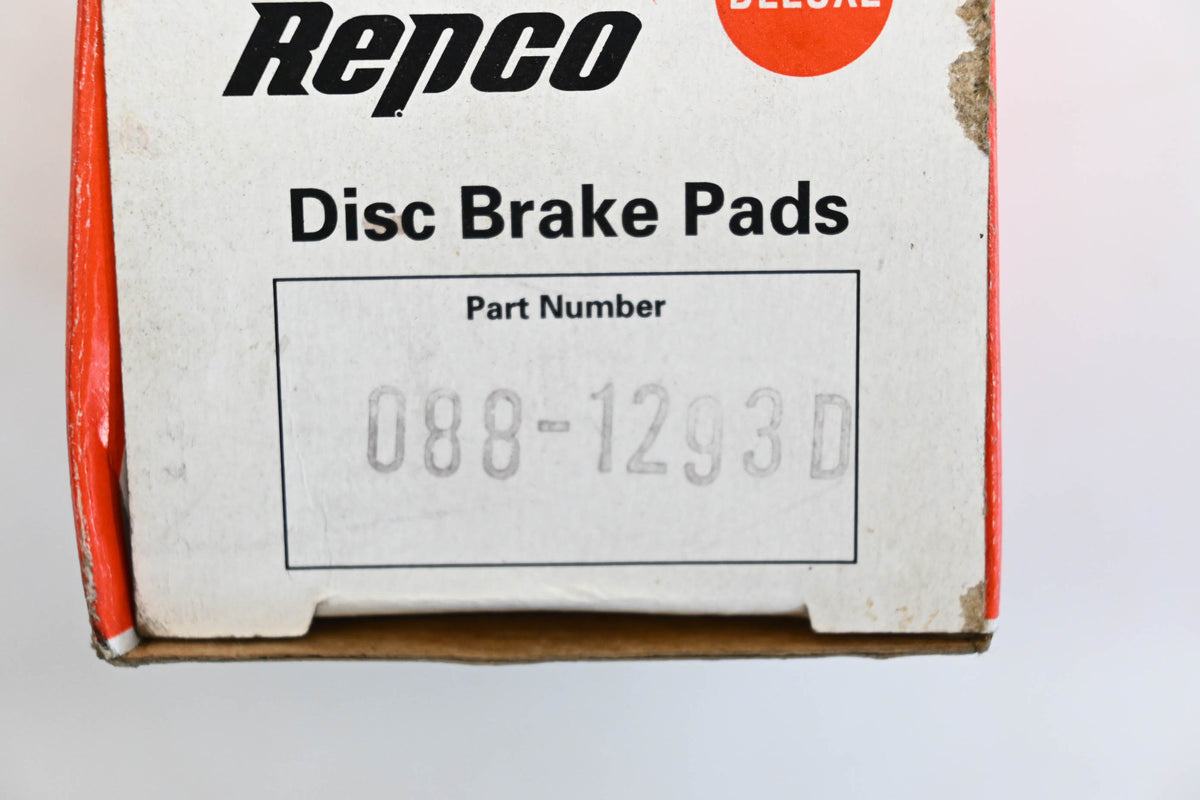 Repco 088-1293D Deluxe Disc Brake Pad Kit NOS