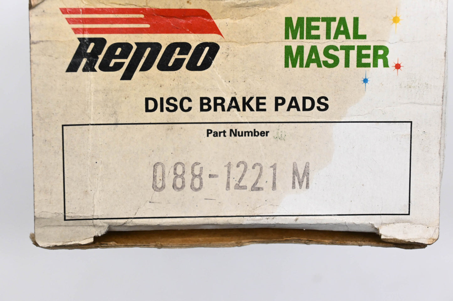 Repco 088-1221M Metal Master Disc Brake Pad Kit NOS
