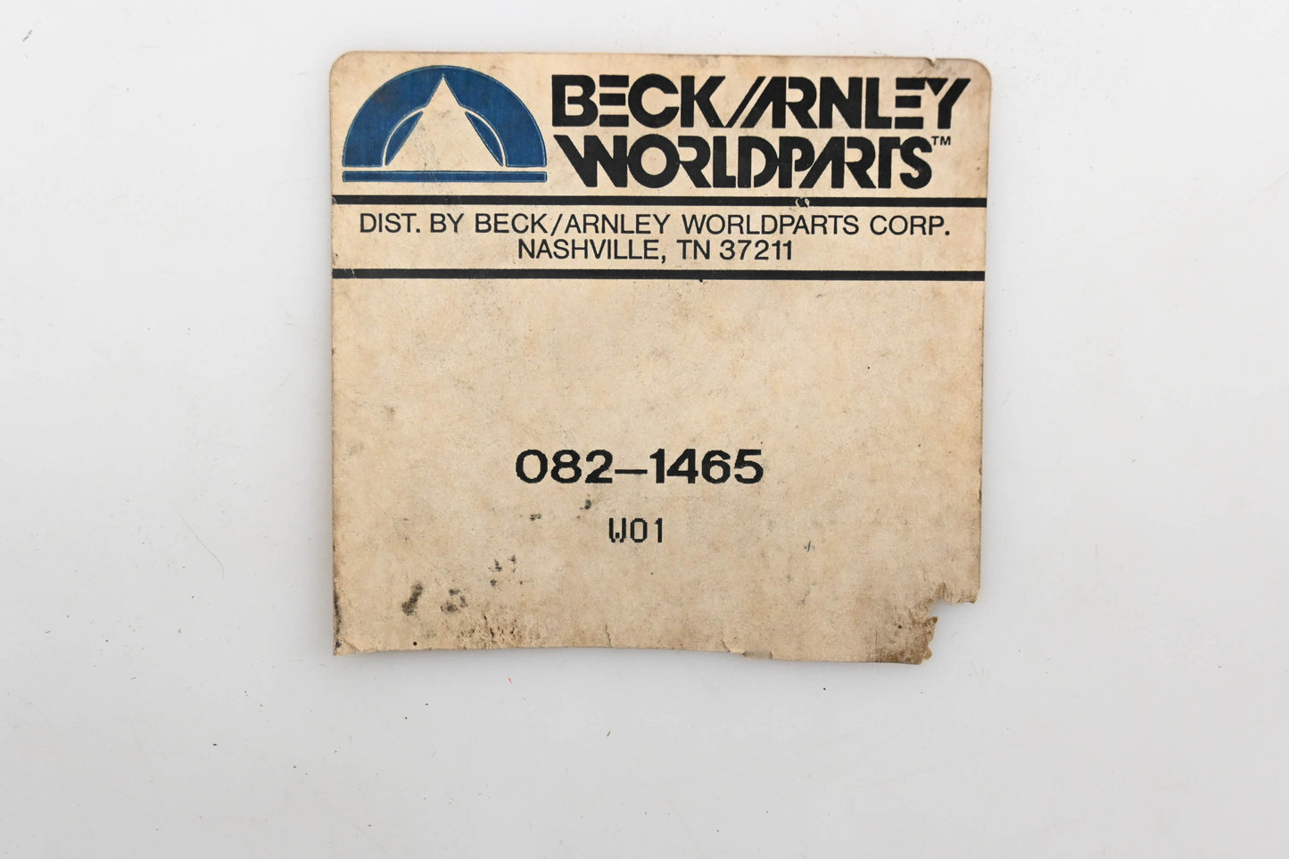 Beck/Arnley 082-1465 Disc Brake Pad Kit NOS