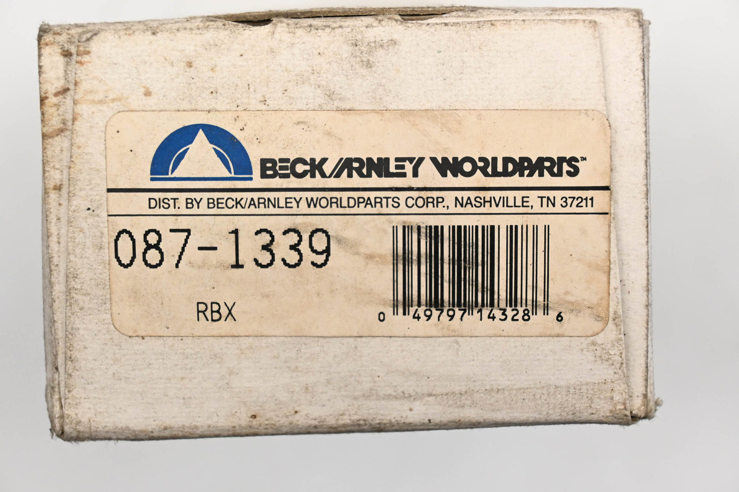 Beck/Arnley 087-1339 Disc Brake Pad Kit NOS