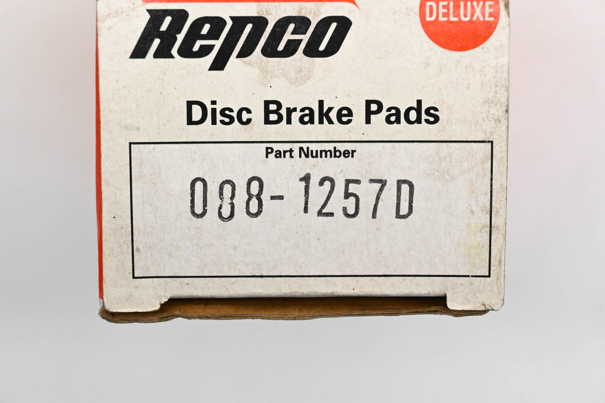 Repco 088-1257D Deluxe Disc Brake Pad Kit NOS