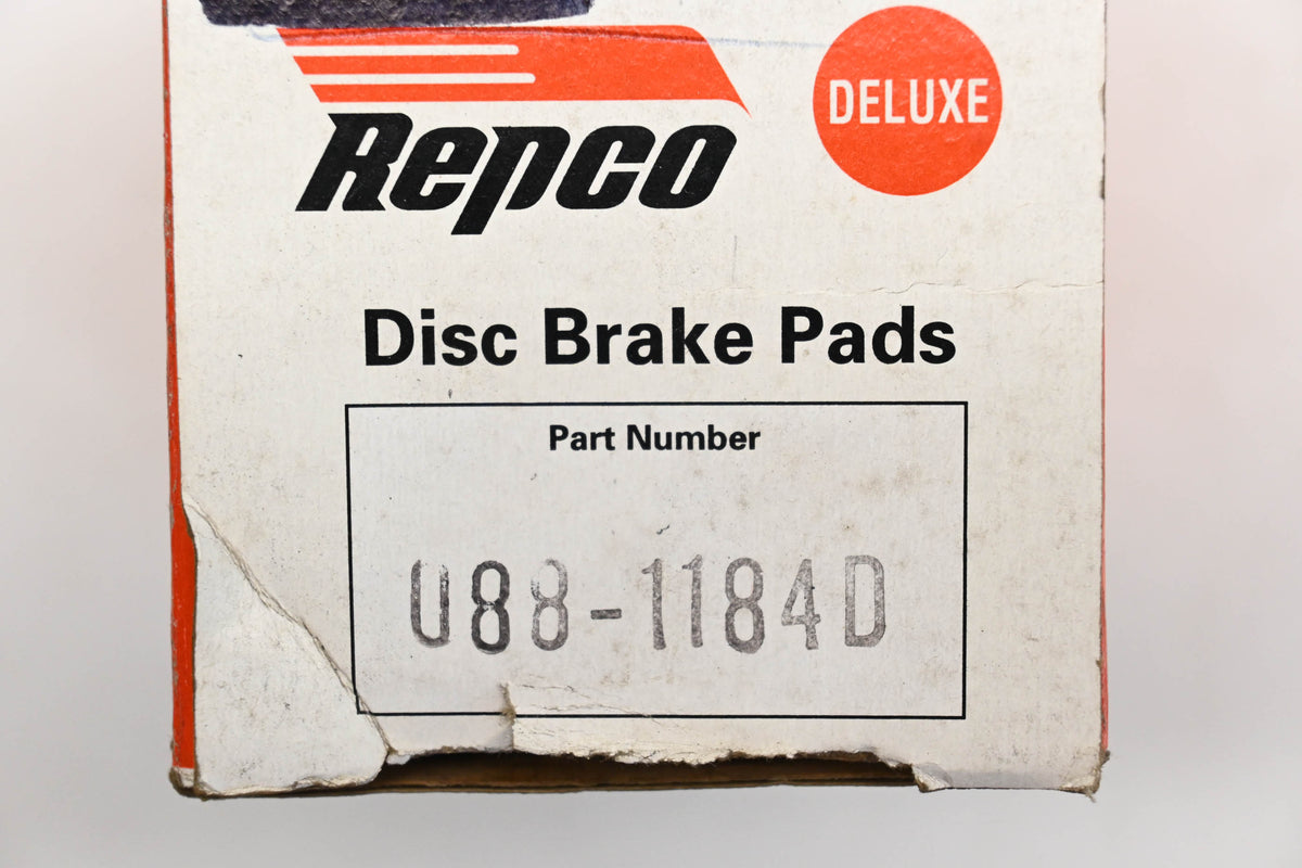 Repco 088-1184D Deluxe Disc Brake Pad Kit NOS