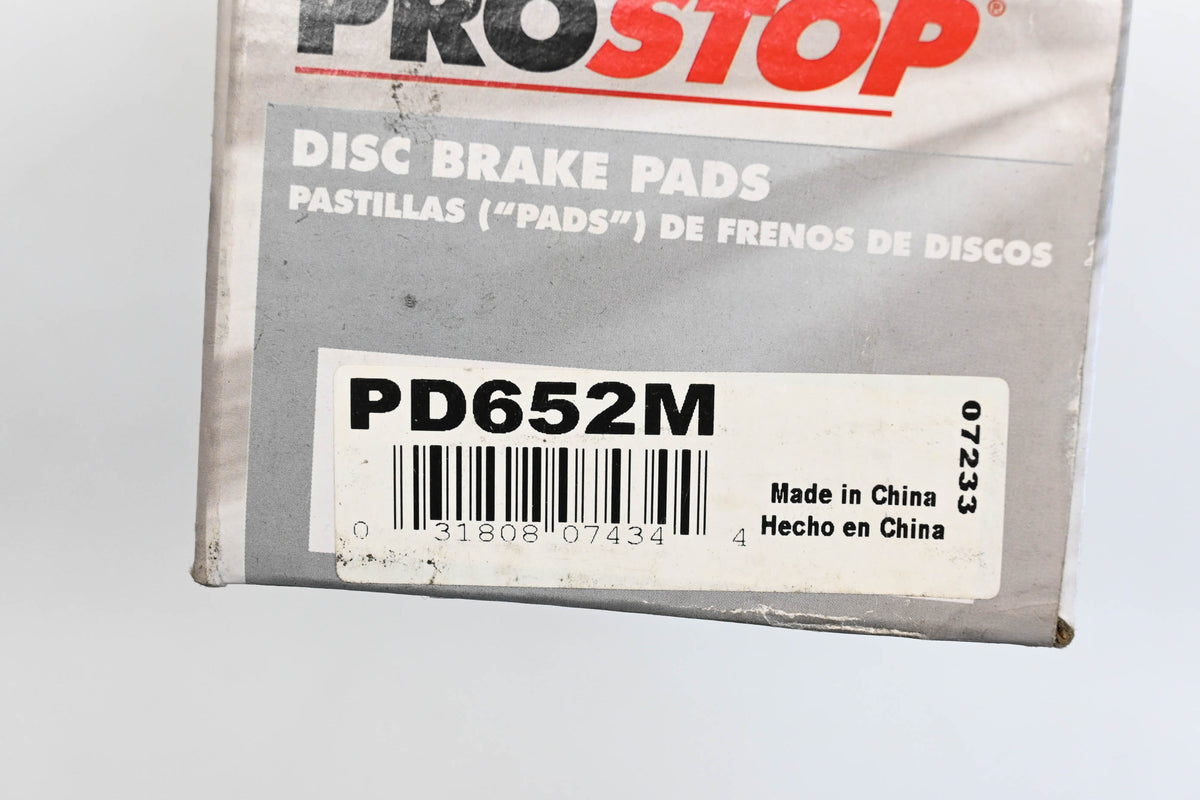 ProStop PD652M Disc Brake Pad Kit NOS