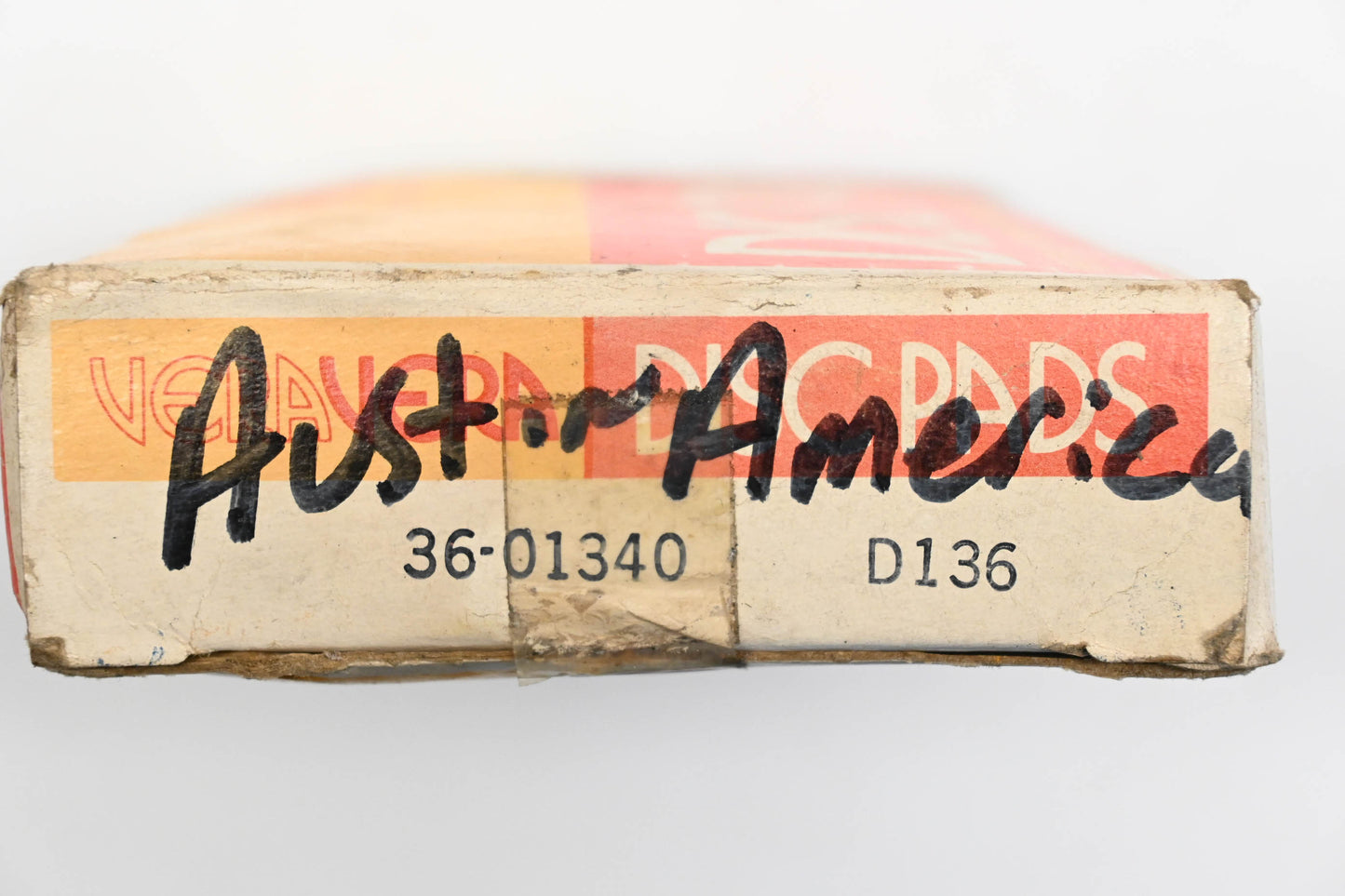 Vera 36-01340, D136 Austin America Disc Brake Pad Kit NOS