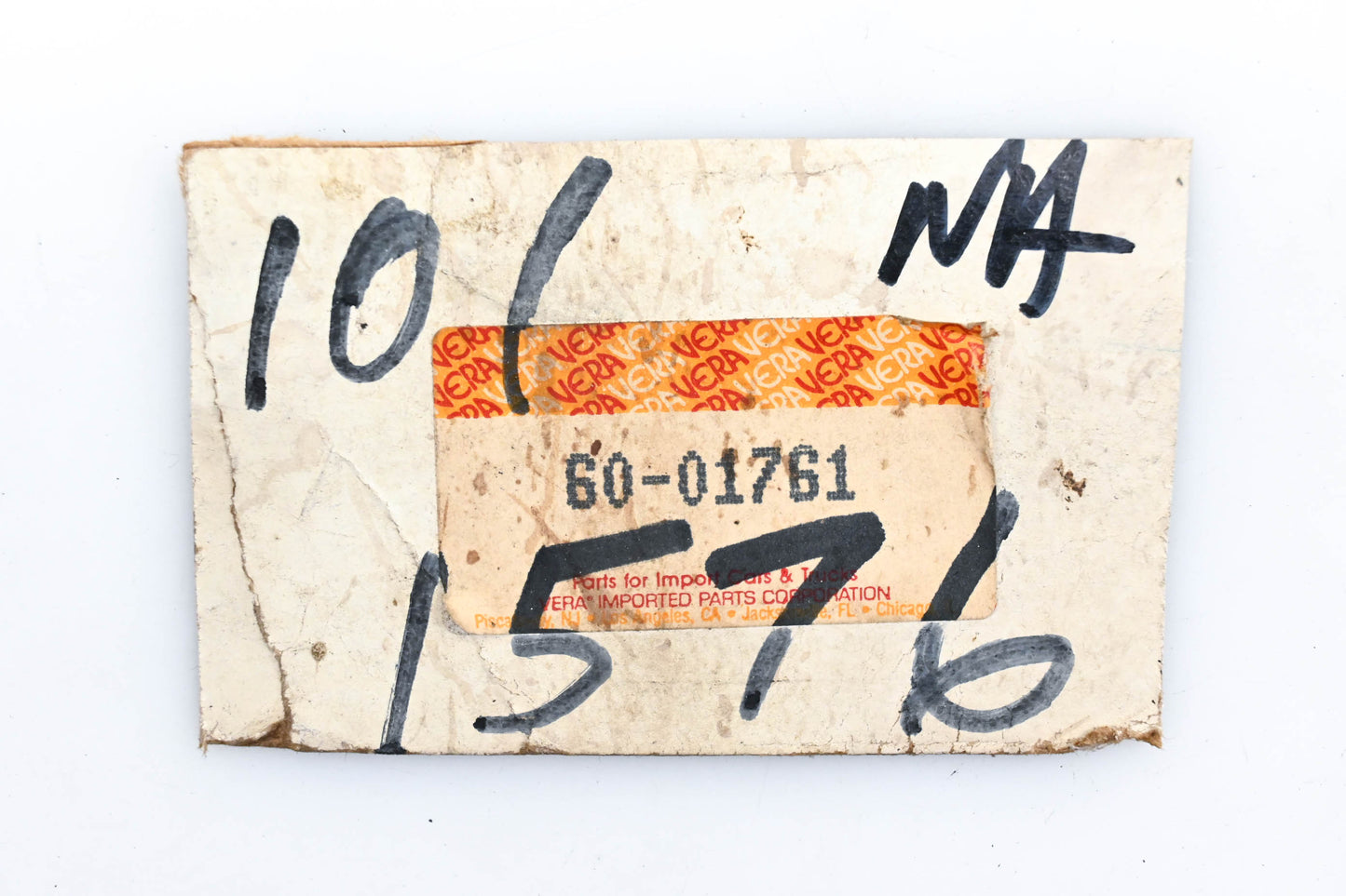 Vera 101-1576, 60-01761 Tie Rod Assembly NOS