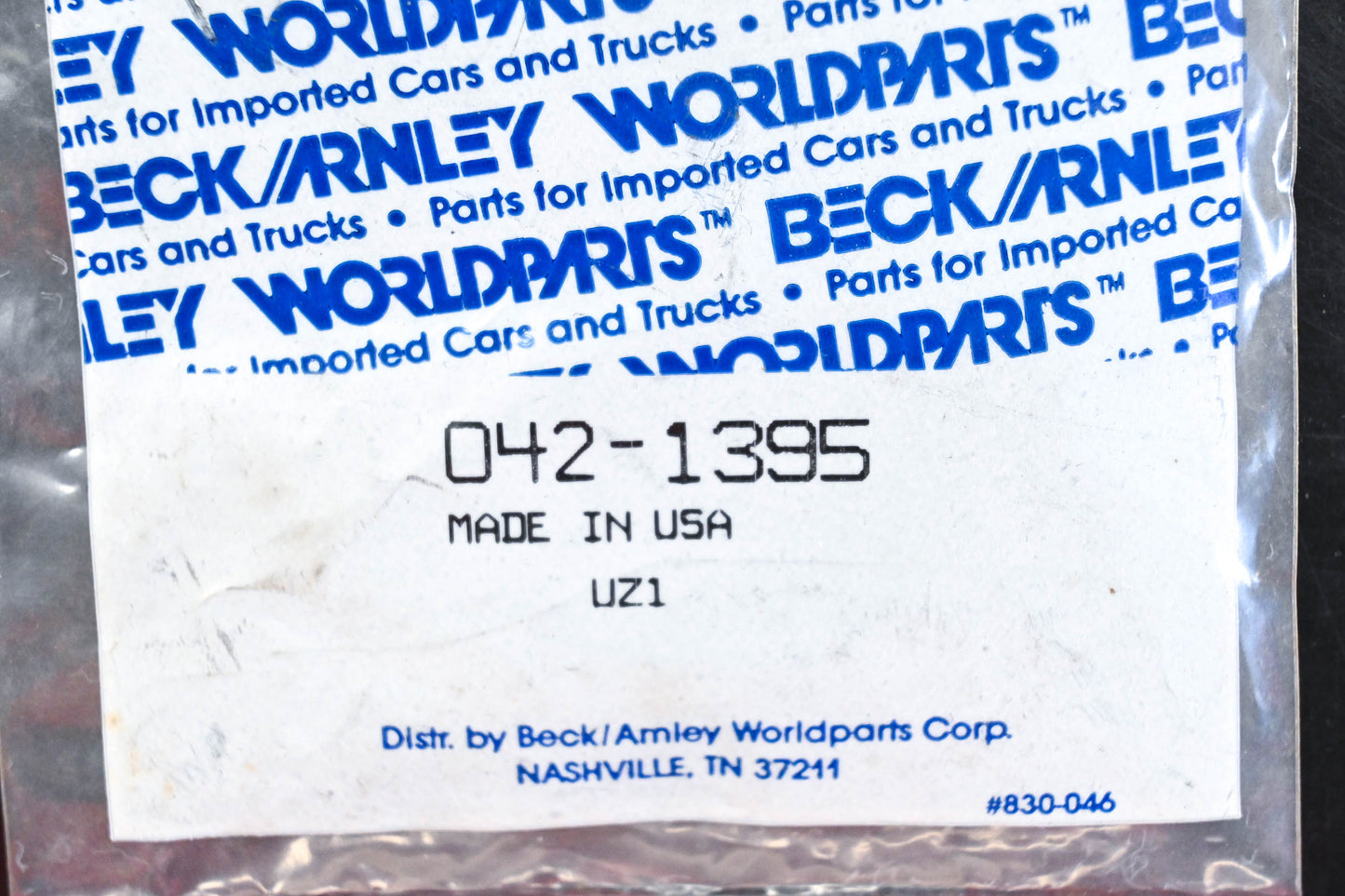 Beck/Arnley 042-1395 Crankcase Breather Filter Element NOS