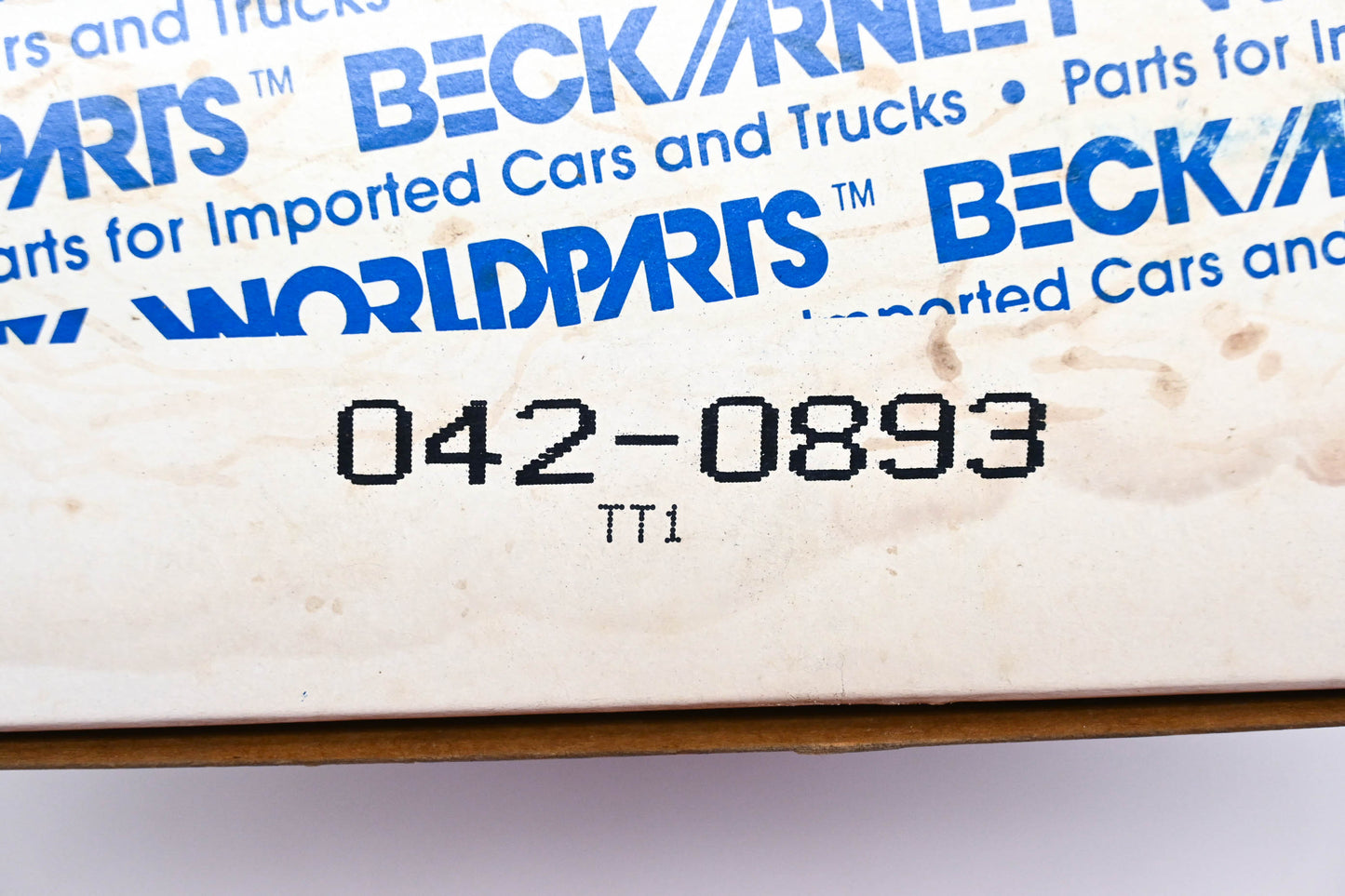 Beck/Arnley 042-0893 Toyota Air Filter NOS
