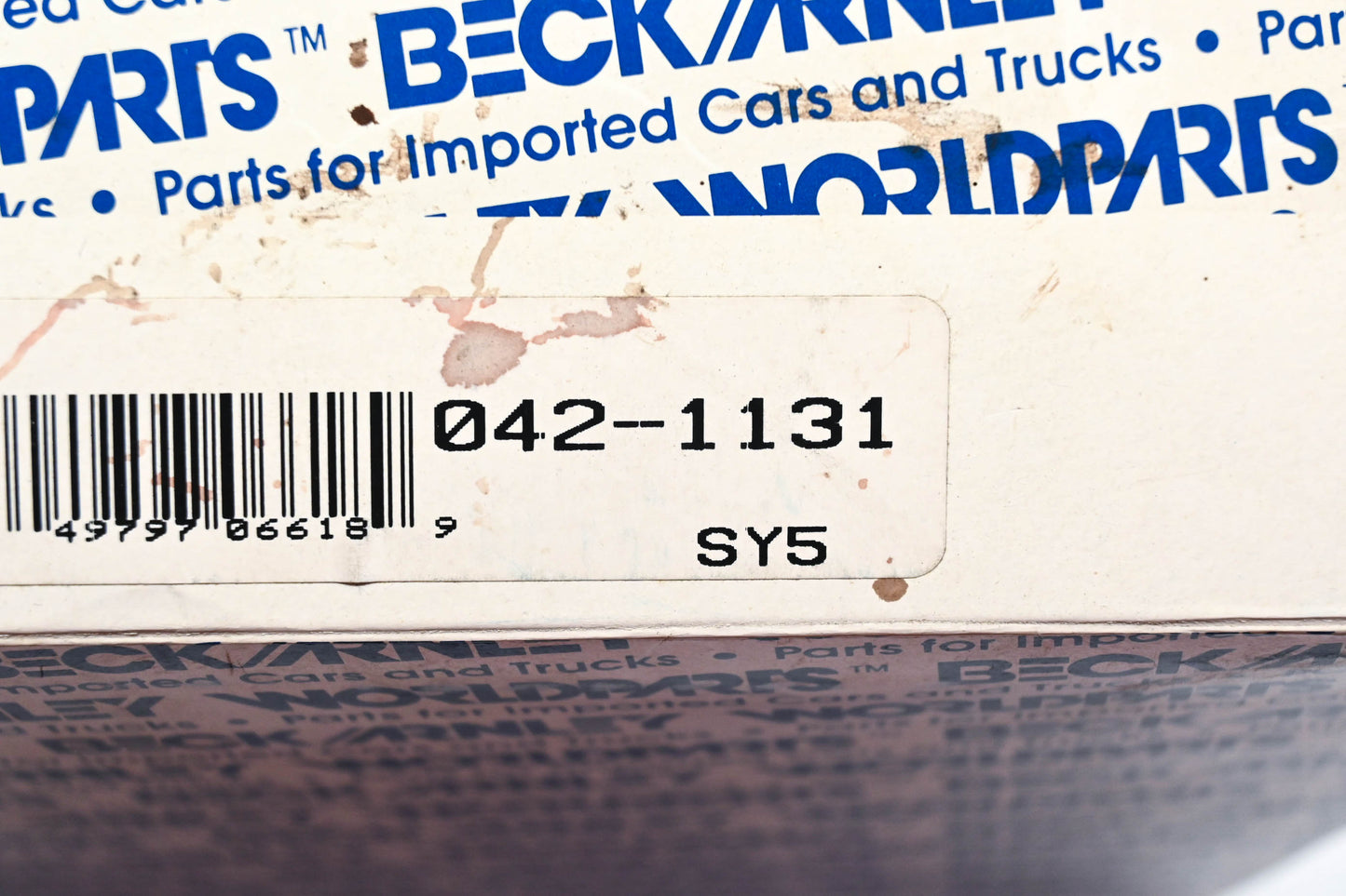 Beck/Arnley 042-1131 Air Filter NOS