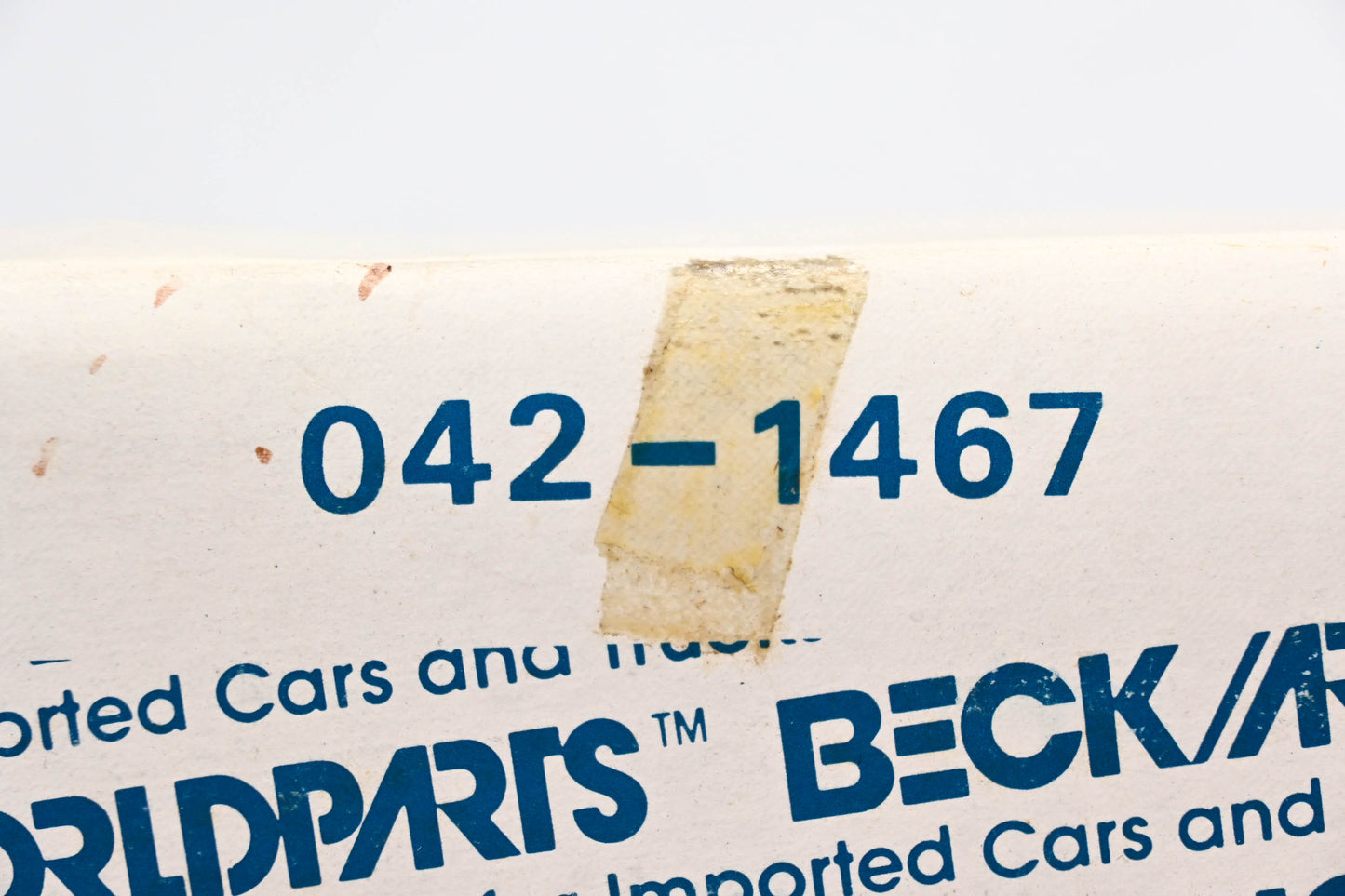 Beck/Arnley 042-1467 Air Filter NOS