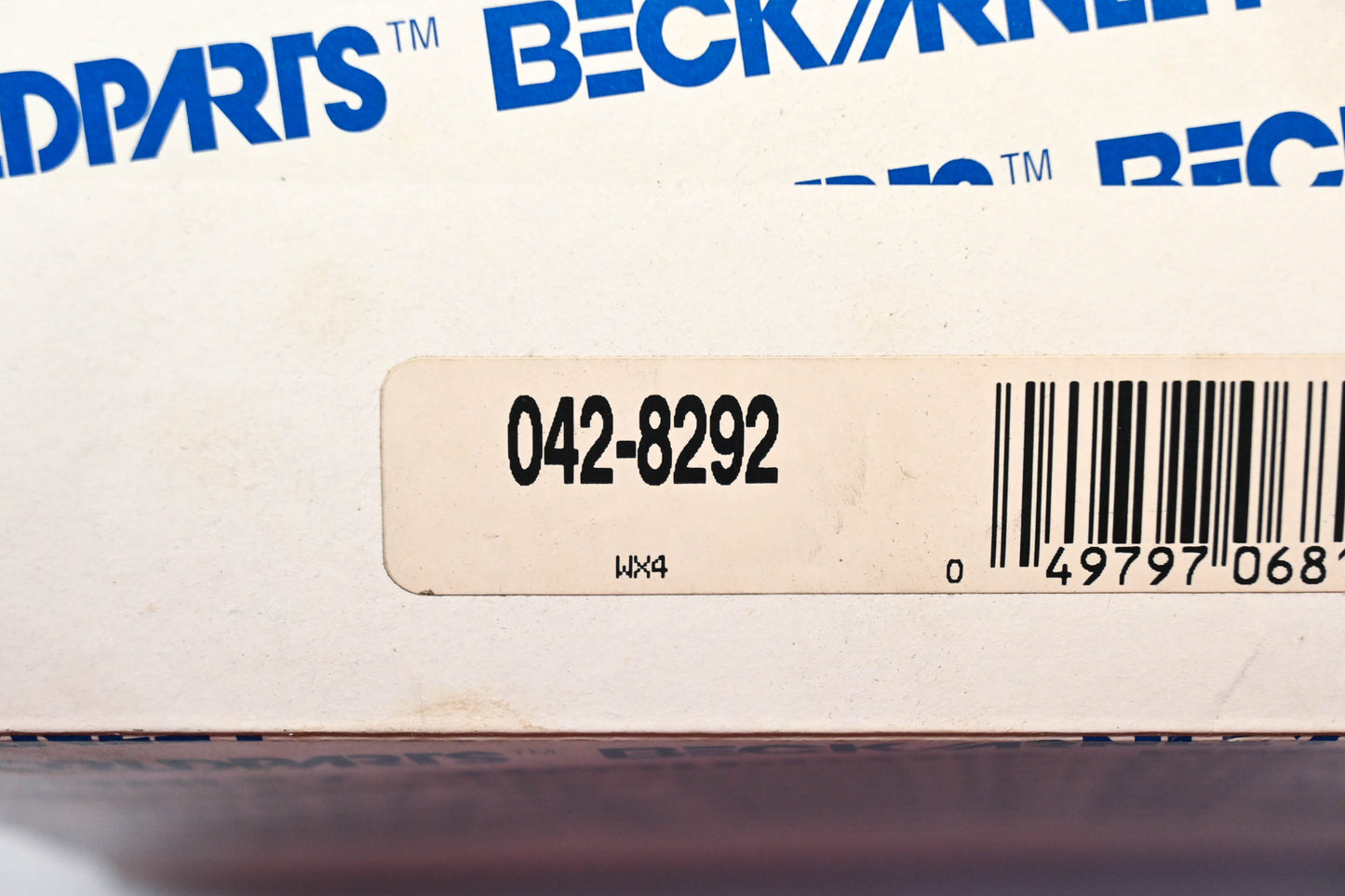 Beck/Arnley 042-8292 Air Filter NOS