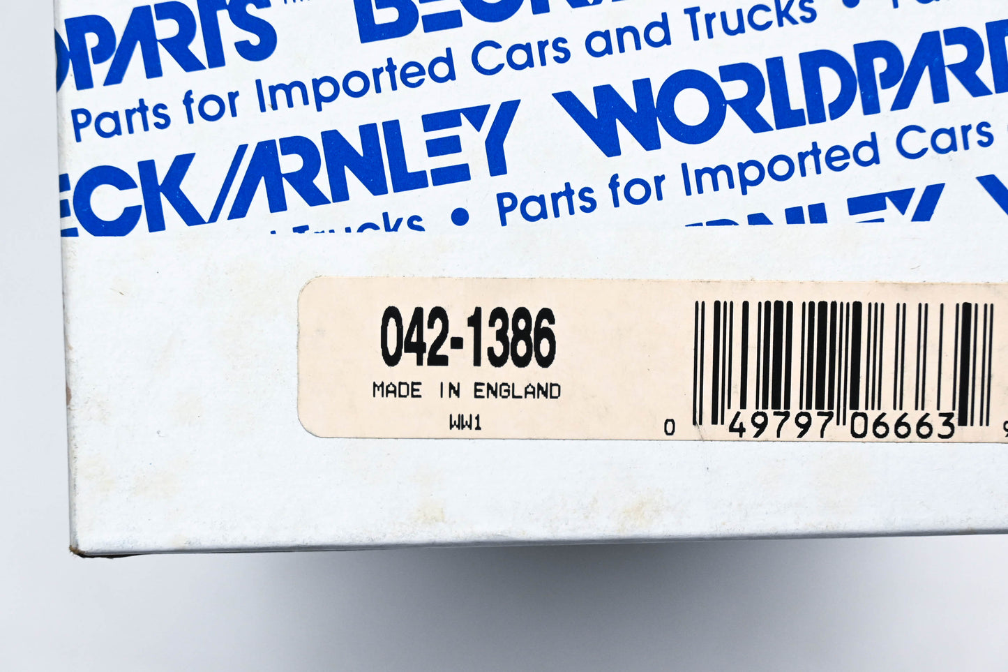 Beck/Arnley 042-1386, 9068 Crosland Volvo Air Filter NOS