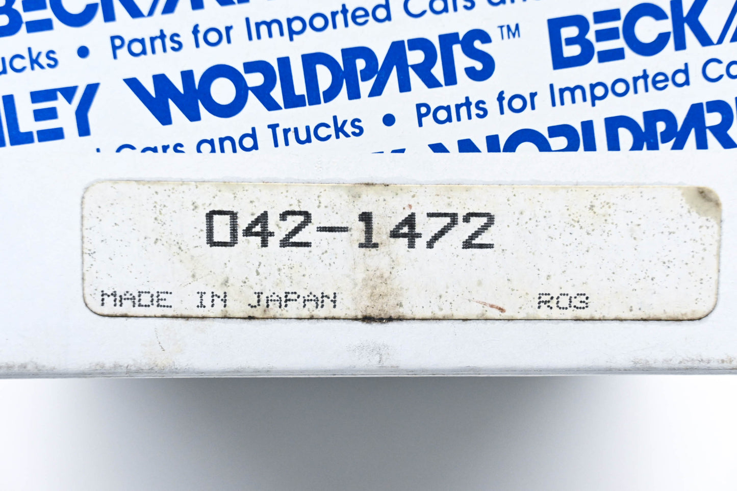 Beck/Arnley 042-1472 Air Filter NOS