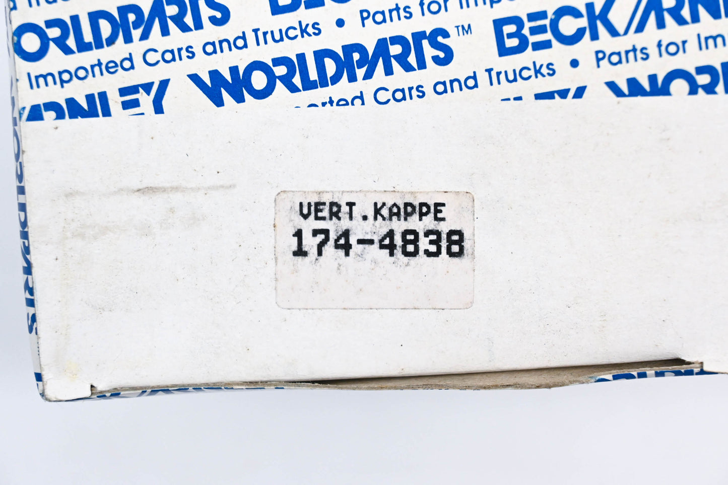 Beck/Arnley 174-4838 Distributor Cap NOS