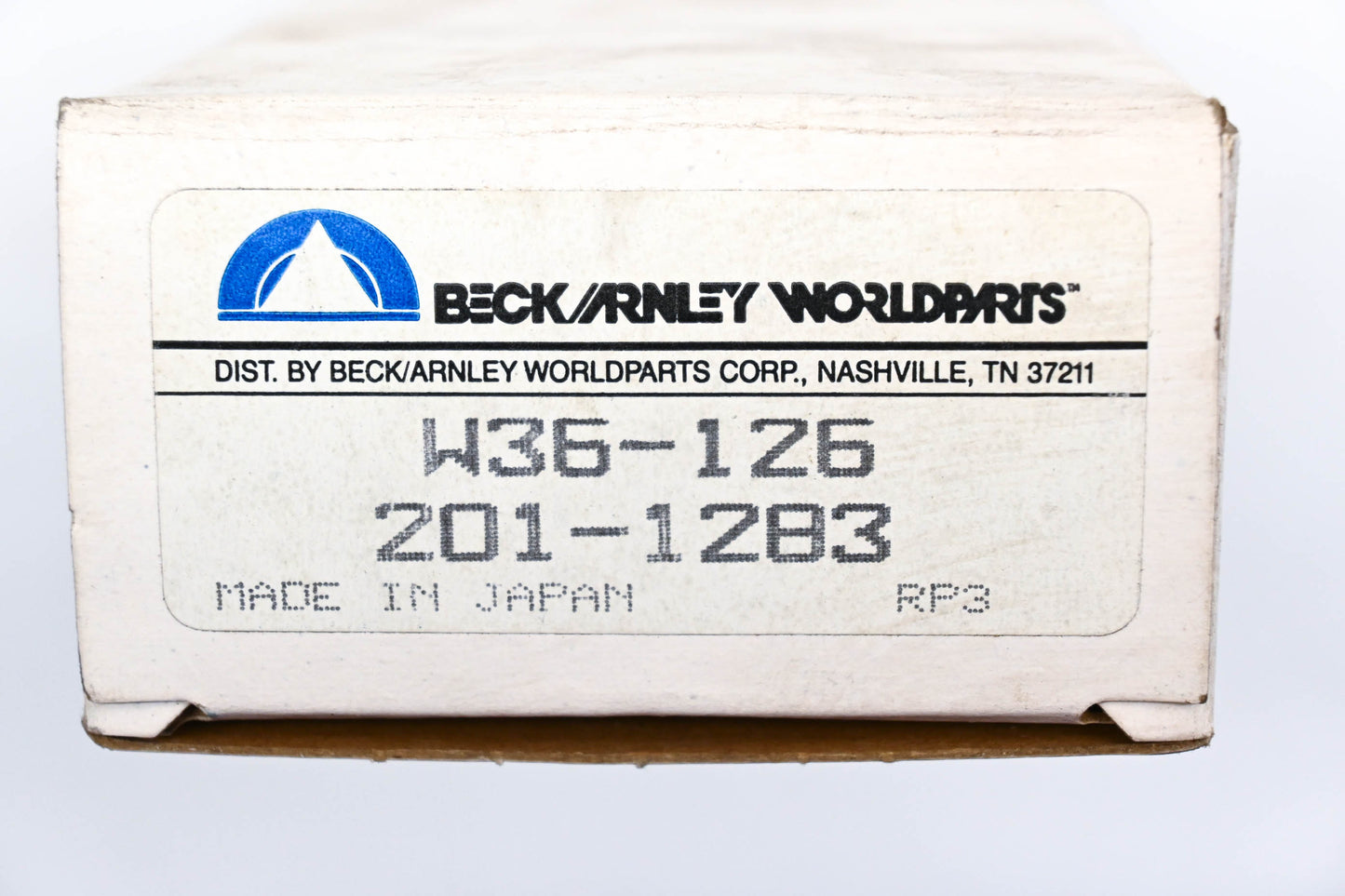 Beck/Arnley 201-1283, W36-126 Ignition Switch Assembly NOS