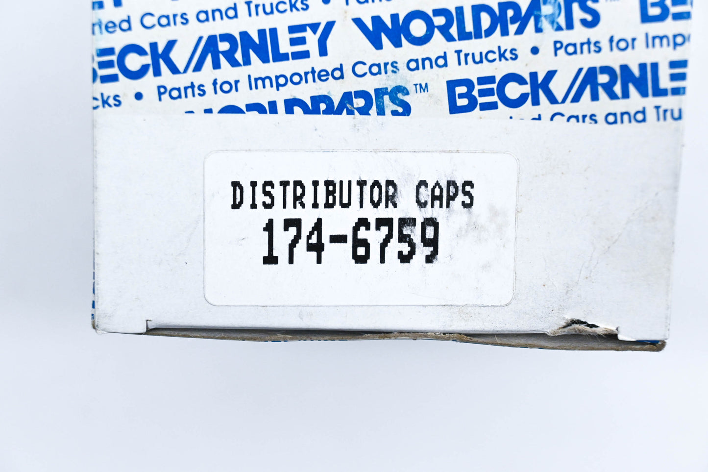 Beck/Arnley 174-6759 Toyota Distributor Cap Kit NOS