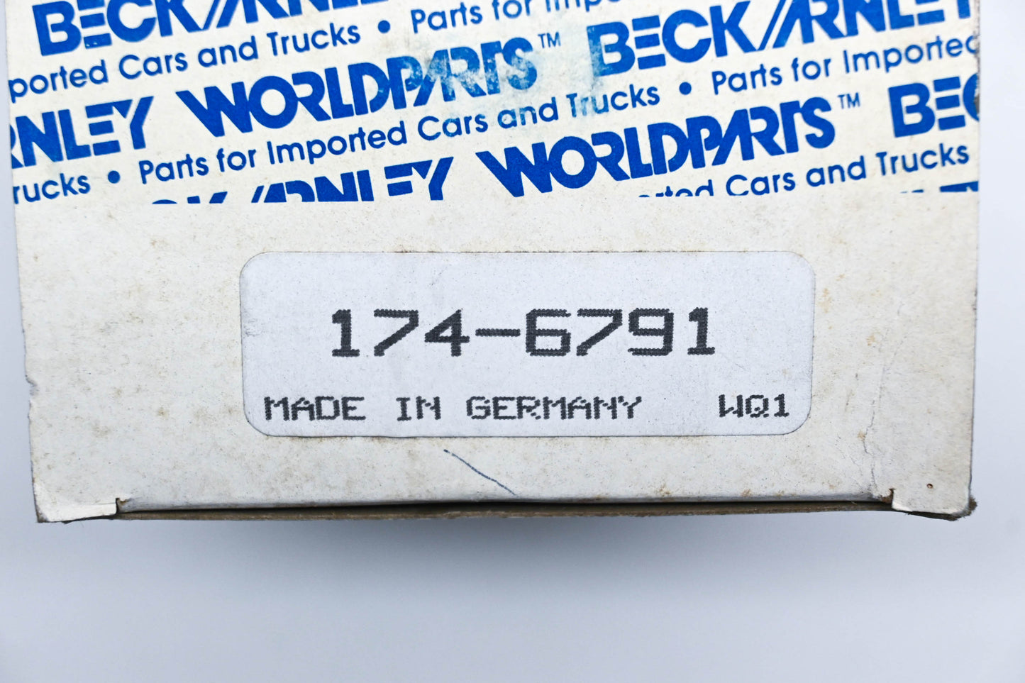 Beck/Arnley 174-6791 Toyota Distributor Cap Kit NOS