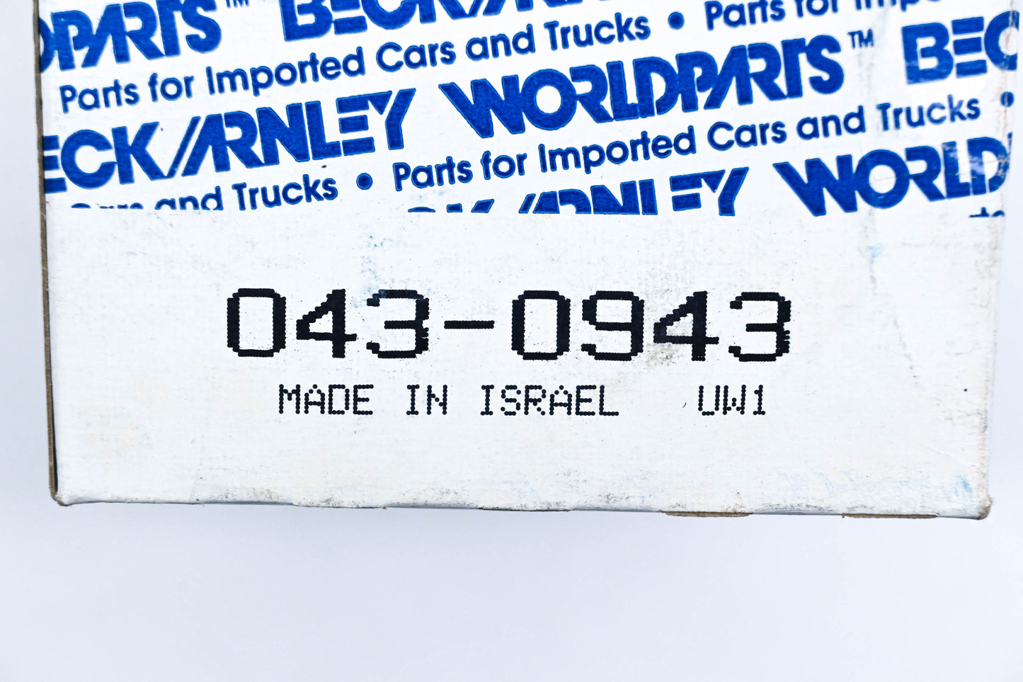 Beck/Arnley 043-0943 Subaru Fuel Filter NOS