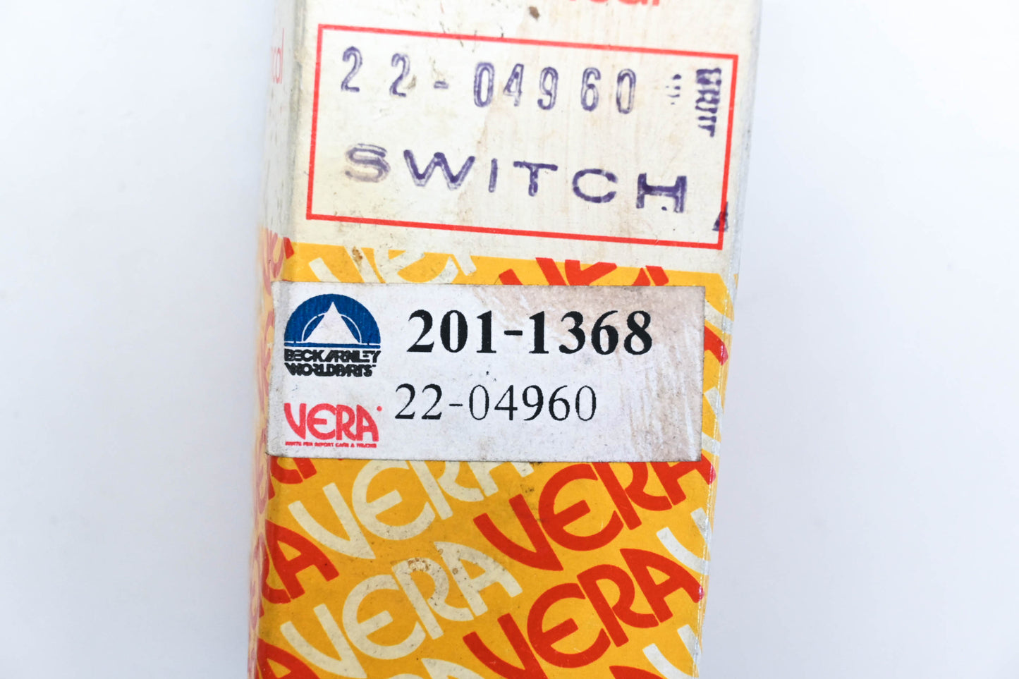 Vera 201-1368, 22-04960 Coolant Temperature Switch NOS