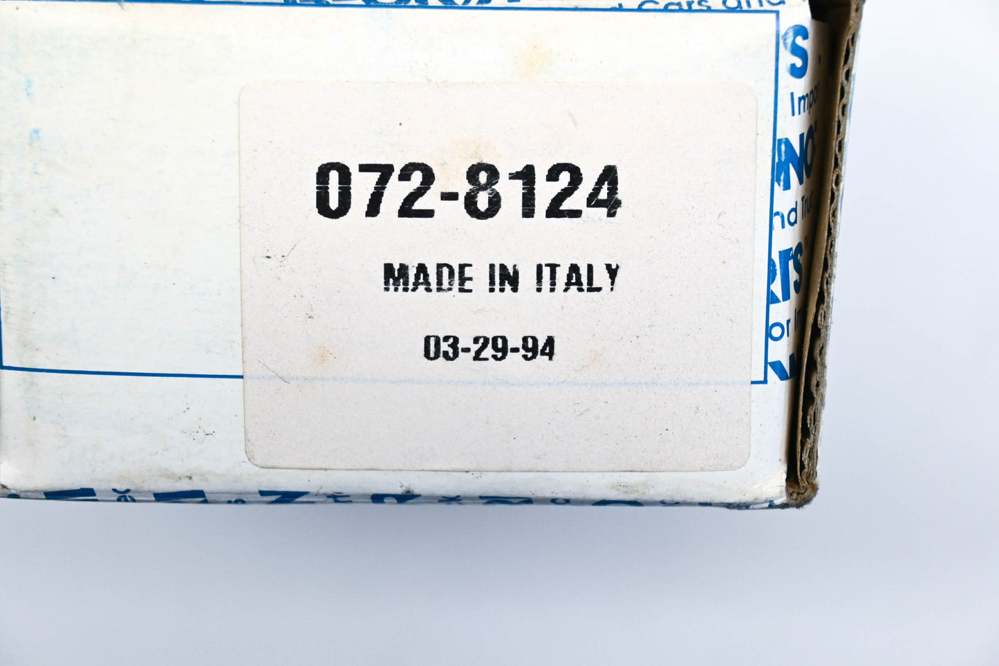 Beck/Arnley 072-8124 Drum Brake Wheel Cylinder NOS