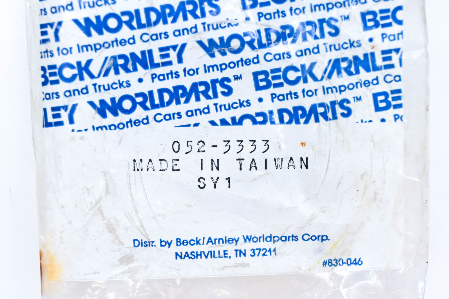 Beck/Arnley 052-3333 Volvo Front Wheel Seal NOS