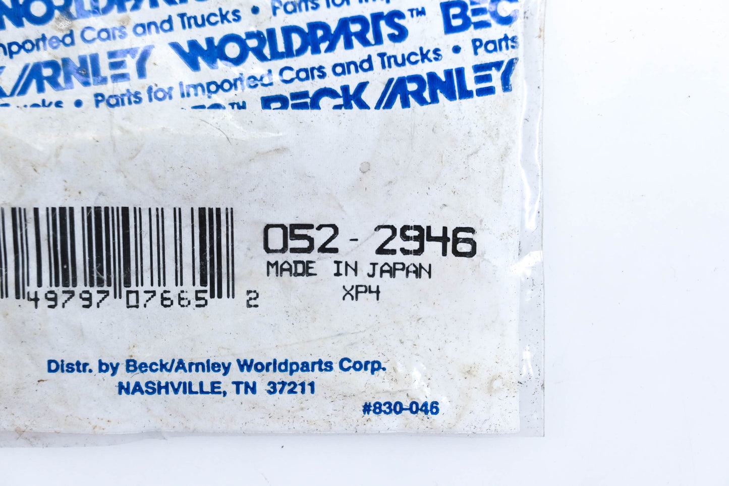 Beck/Arnley 052-2946 Subaru Wheel Seal NOS