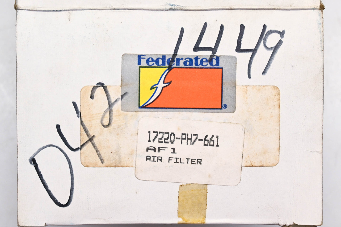 Federated 042-1449, 17220-PH7-661, AF1 Air Filter NOS