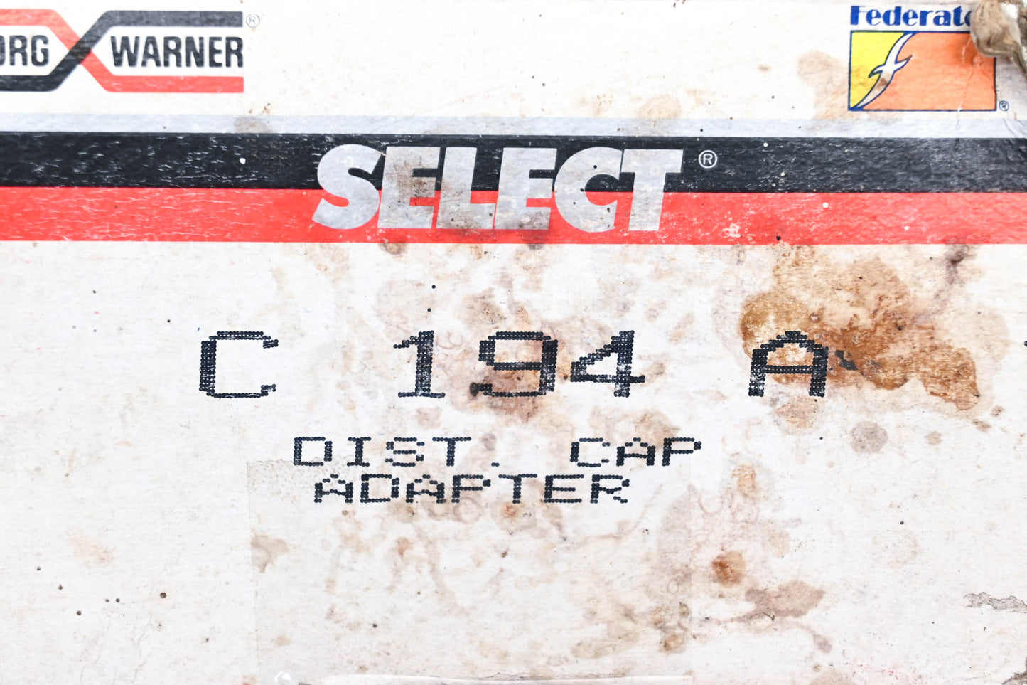 Borg Warner C194A, C 194 A, FD156 Distributor Cap Adapter NOS