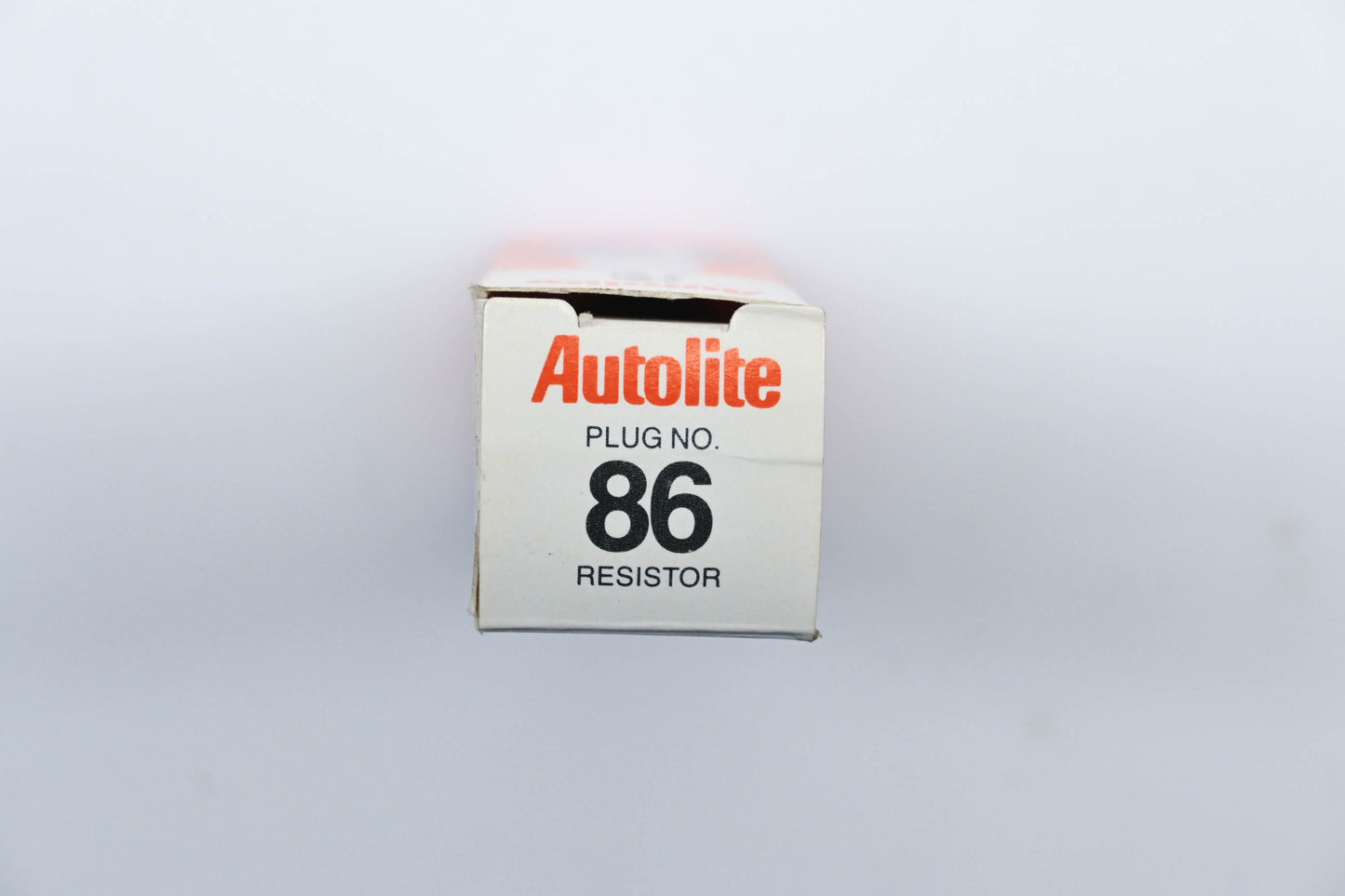 Autolite 86 Resistor Spark Plugs Qty 4 NOS