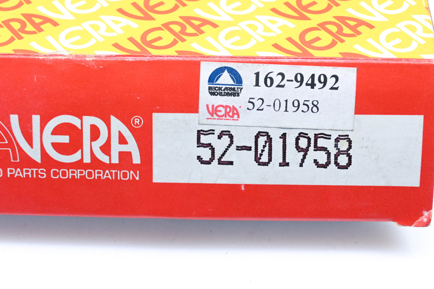 Vera 162-9492, 52-01958, 15784 Carburetor Repair Kit NOS