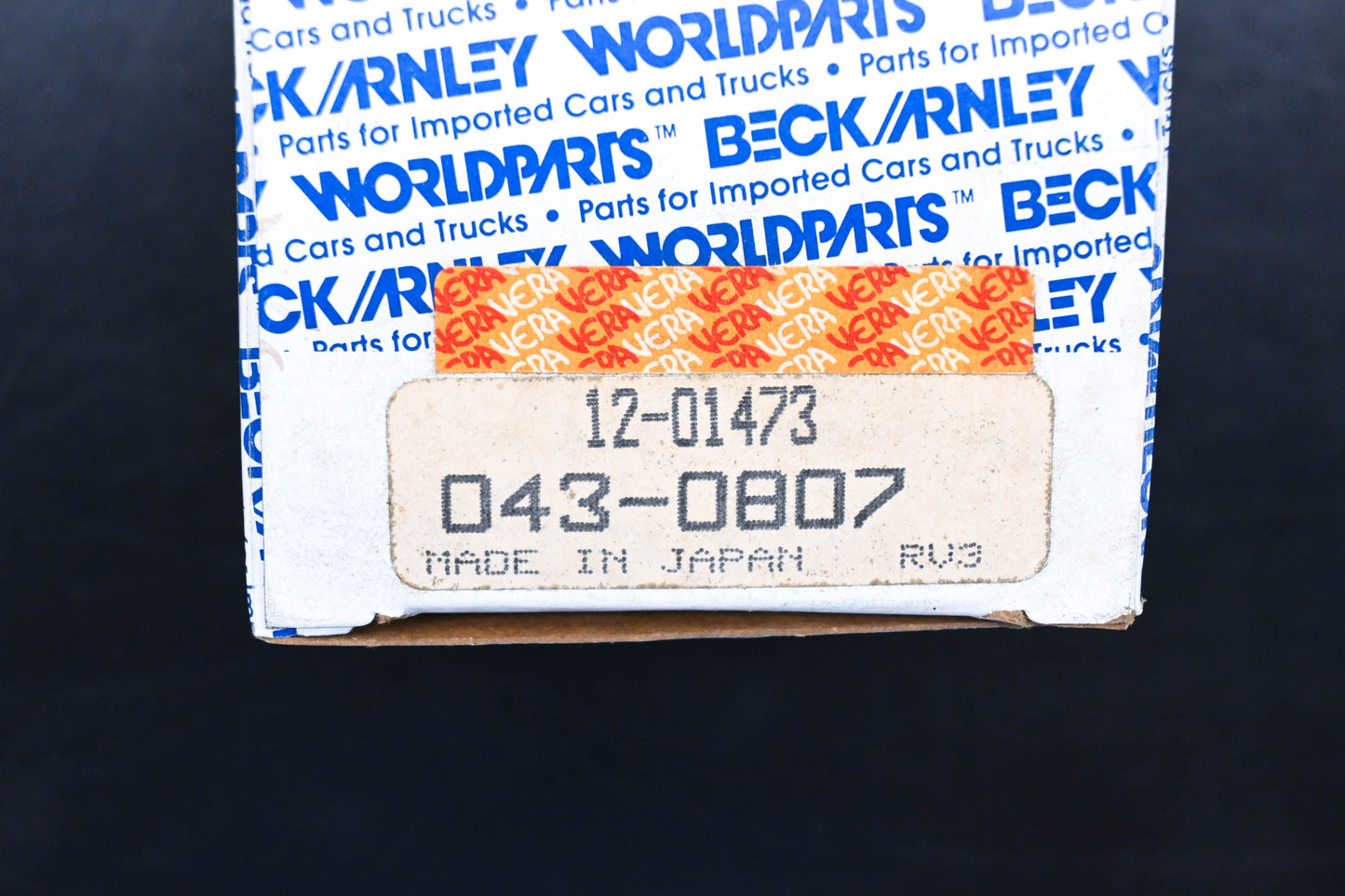 Beck/Arnley 043-0807, 16400 D0100 Fuel Filter NOS