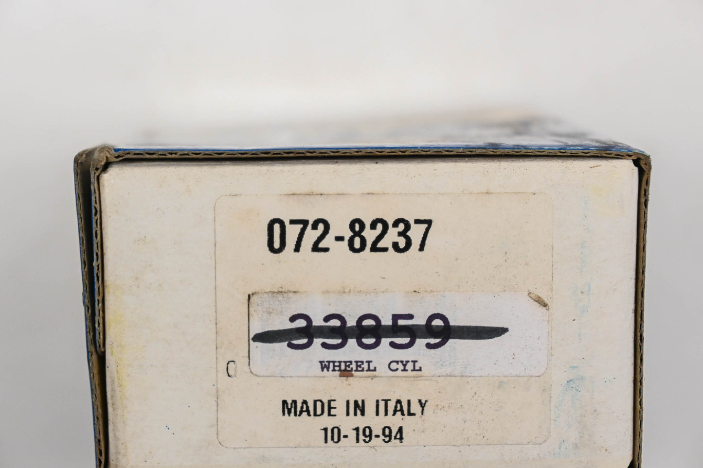 Beck/Arnley 072-8237 Drum Brake Wheel Cylinder NOS