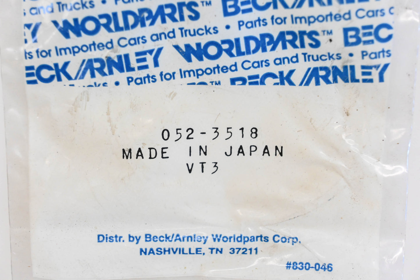 Beck/Arnley 052-3518 Oil Seal NOS