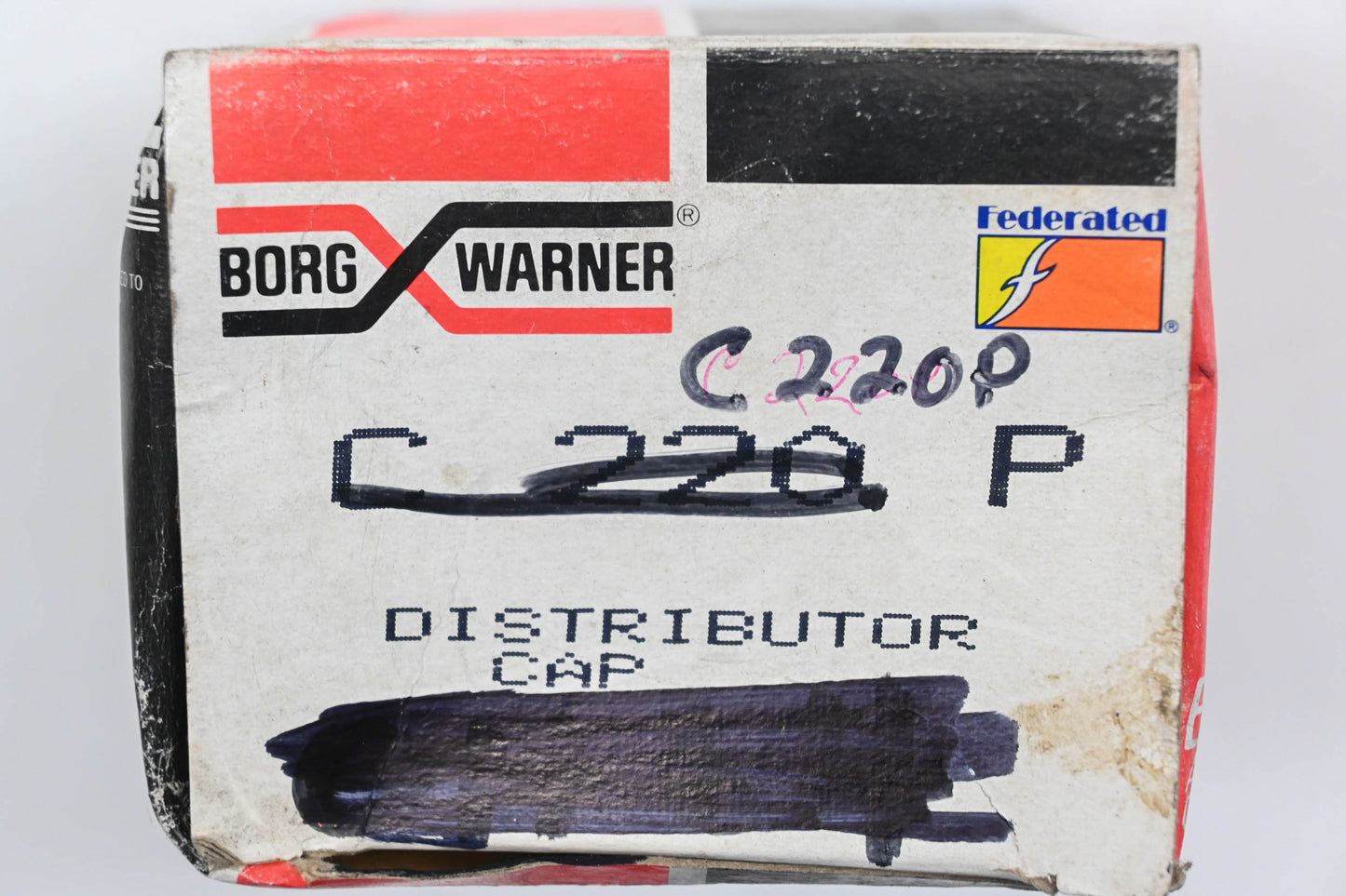 Borg Warner C220P, C-220P Distributor Cap NOS