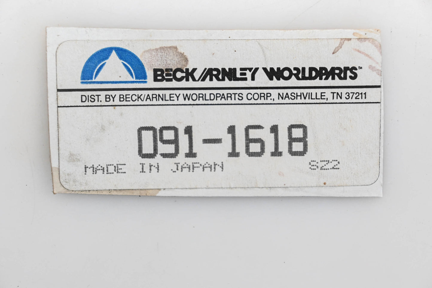 Beck/Arnley 091-1618 Mazda Speedometer Cable NOS