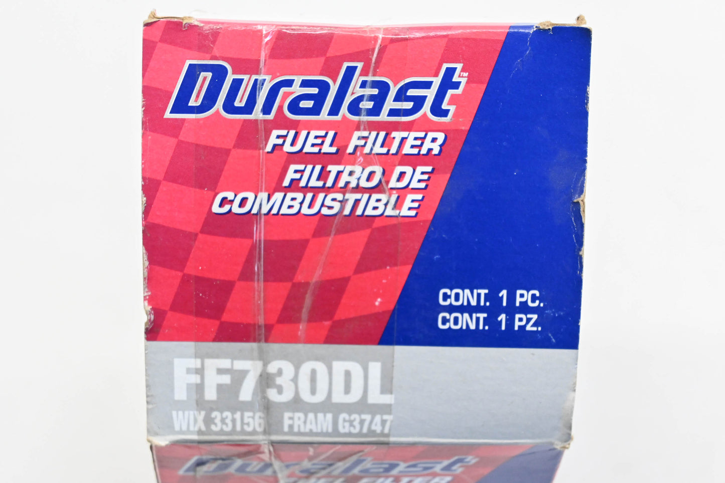 Duralast FF730DL, 33156, G3747 Fuel Filter NOS