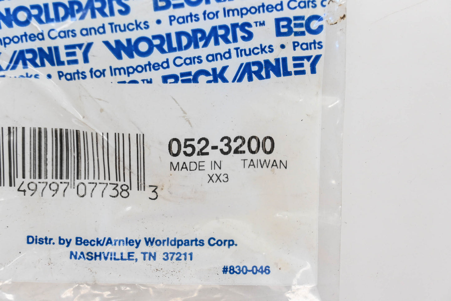 Beck/Arnley 052-3200, 80673-8070, NJ-341 Subaru Crankshaft Seal NOS