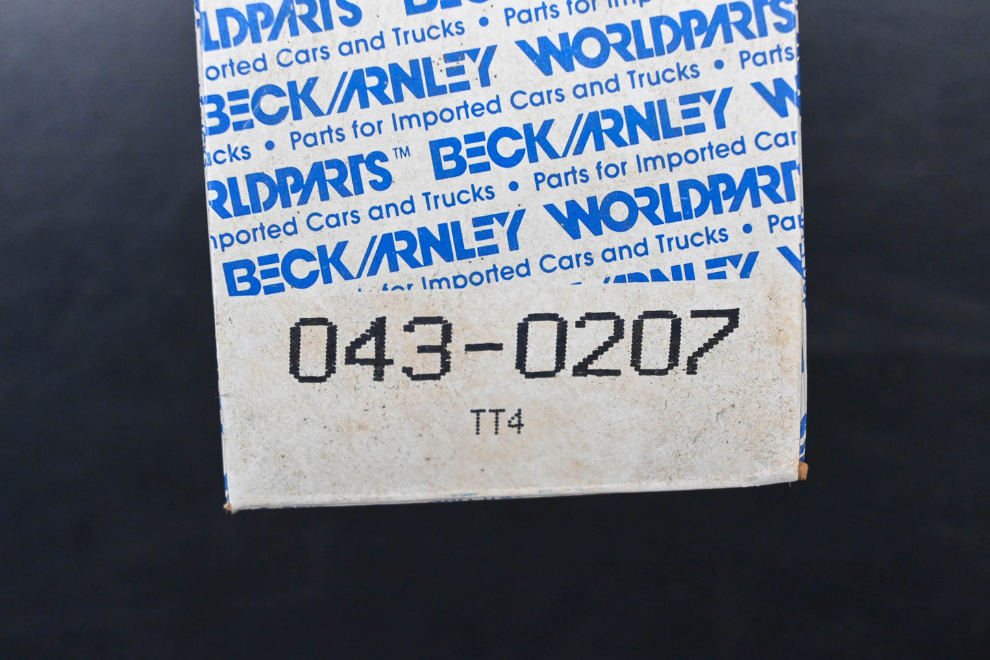 Beck/Arnley 043-0207 Fuel Filter NOS