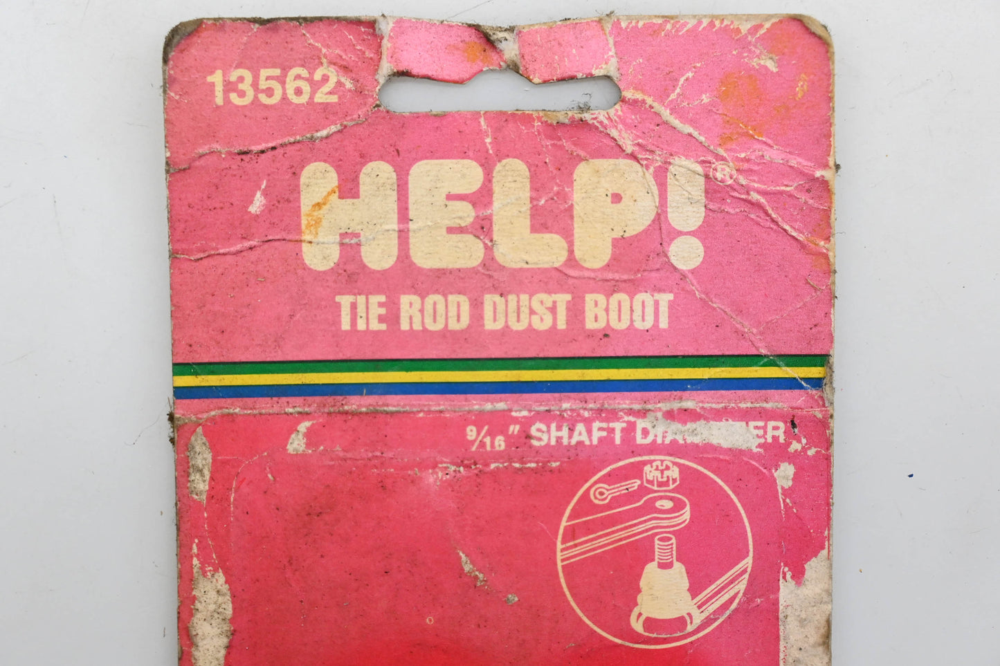 Motormite 13562 9/16" Tie Rod Dust Boot NOS