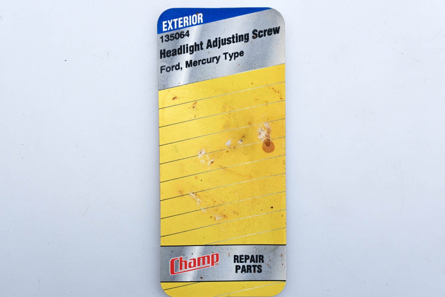 Champ 135064 Headlight Adjusting Screw Kit NOS