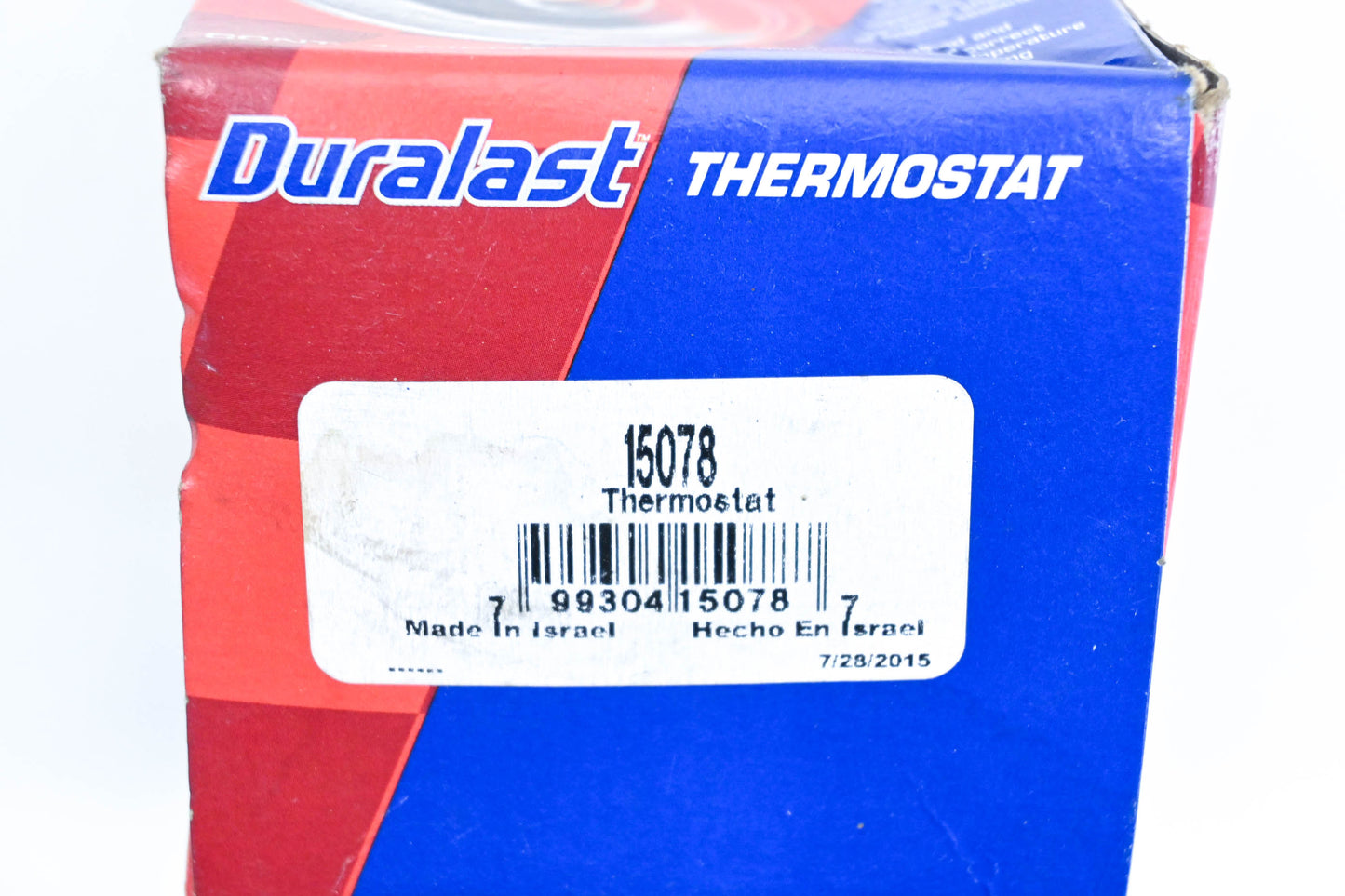 Duralast 15078 Thermostat NOS