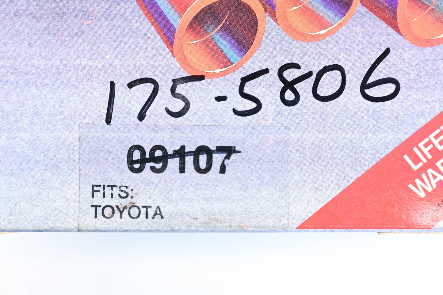 Bosch 09107, 175-5806 Spark Plug Wire Kit NOS