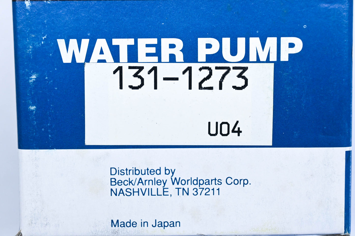Beck/Arnley 131-1273 Water Pump Kit NOS